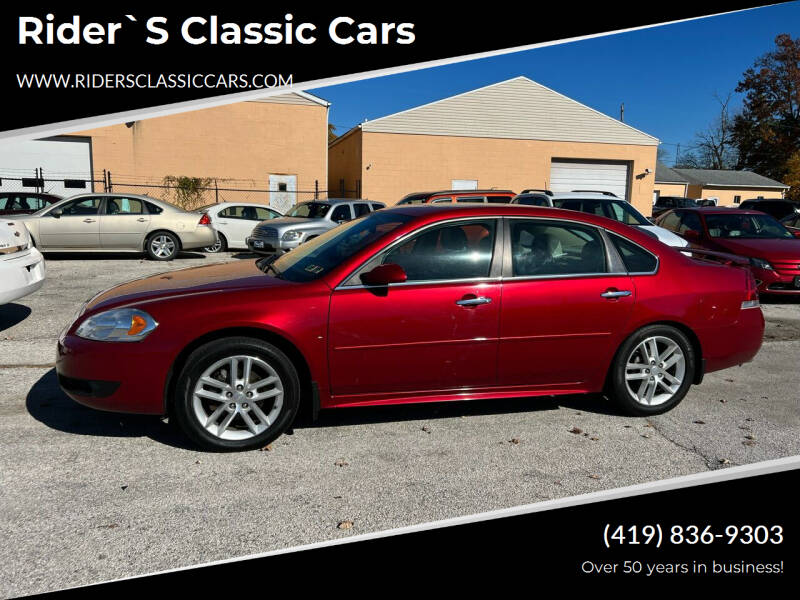 2013 Chevrolet Impala for sale at Rider`s Classic Cars in Millbury OH