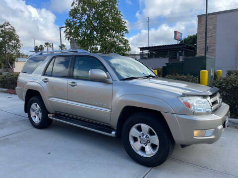 2004 Toyota 4Runner for sale at MILLENNIUM CARS in San Diego CA