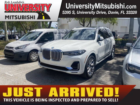 2021 BMW X7 for sale at University Mitsubishi in Davie FL