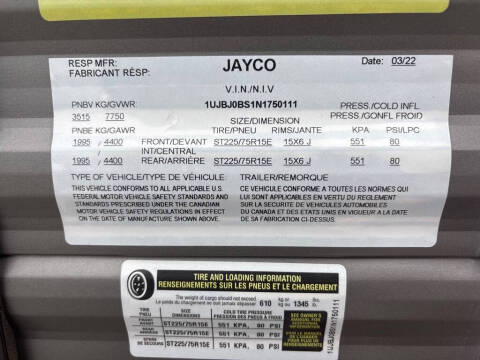 2022 Jayco  JAY FLIGHT