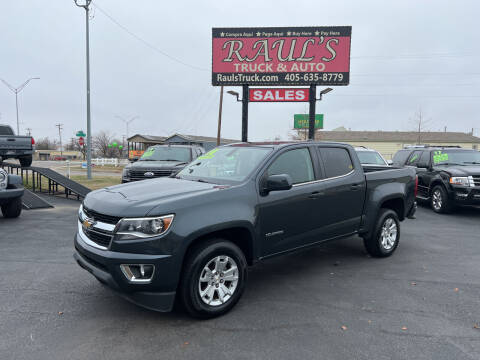 2018 Chevrolet Colorado for sale at RAUL'S TRUCK & AUTO SALES, INC in Oklahoma City OK
