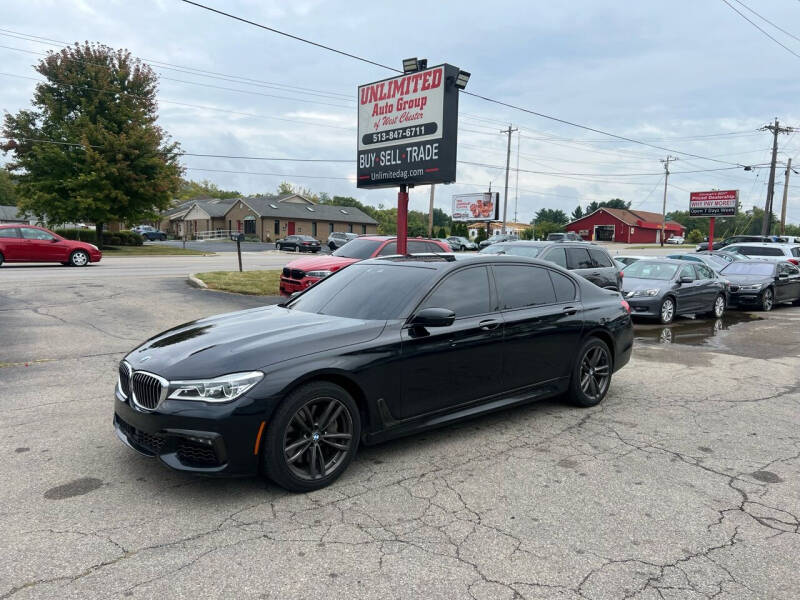 2016 BMW 7 Series for sale at Unlimited Auto Group in West Chester OH