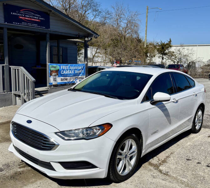 2018 Ford Fusion Hybrid for sale at Legacy Motors INC in Nashville TN