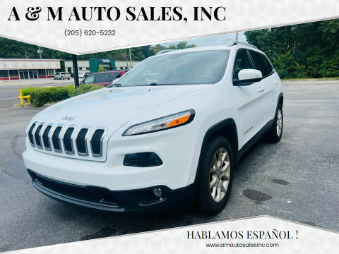 2018 Jeep Cherokee for sale at A & M Auto Sales, Inc in Alabaster AL