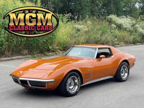 1971 Chevrolet Corvette for sale at MGM CLASSIC CARS in Addison IL