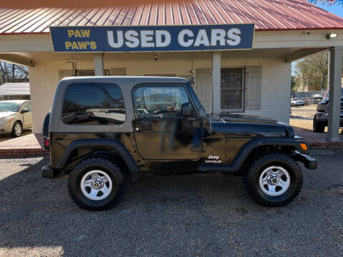 2005 Jeep Wrangler for sale at Paw Paw's Used Cars in Alexandria LA