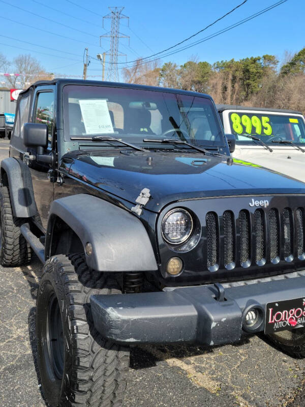 2012 Jeep Wrangler for sale at Longo & Sons Auto Sales in Berlin NJ
