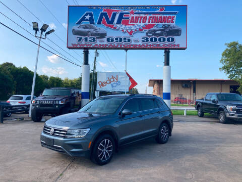 2019 Volkswagen Tiguan for sale at ANF AUTO FINANCE in Houston TX