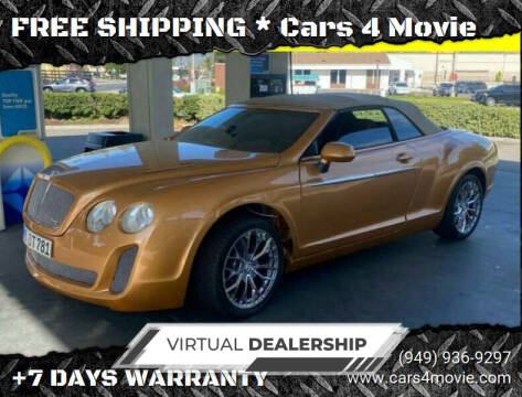 2018 Bentley Continental for sale at FREE SHIPPING * Cars 4 Movie in Brea CA