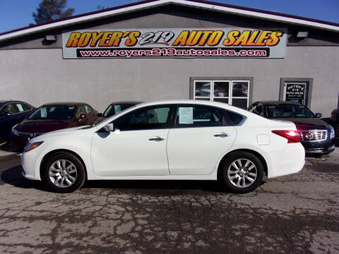 2016 Nissan Altima for sale at ROYERS 219 AUTO SALES in Dubois PA