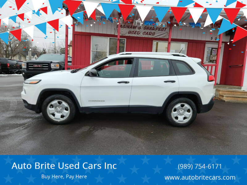 2014 Jeep Cherokee for sale at Auto Brite Used Cars Inc in Saginaw MI