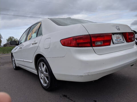 2005 Honda Accord for sale at M AND S CAR SALES LLC in Independence OR