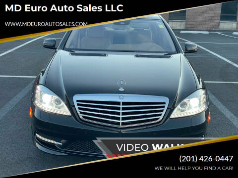 2011 Mercedes-Benz S-Class for sale at MD Euro Auto Sales LLC in Hasbrouck Heights NJ