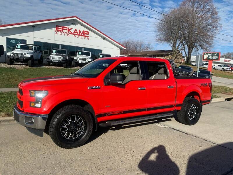 2017 Ford F-150 for sale at Efkamp Auto Sales LLC in Des Moines IA