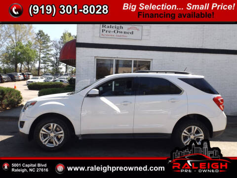 2016 Chevrolet Equinox for sale at Raleigh Pre-Owned in Raleigh NC