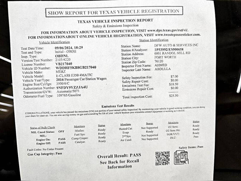 2016 Mercedes-Benz E-Class E 350