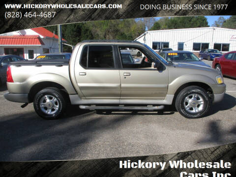 2002 Ford Explorer Sport Trac for sale at Hickory Wholesale Cars Inc in Newton NC