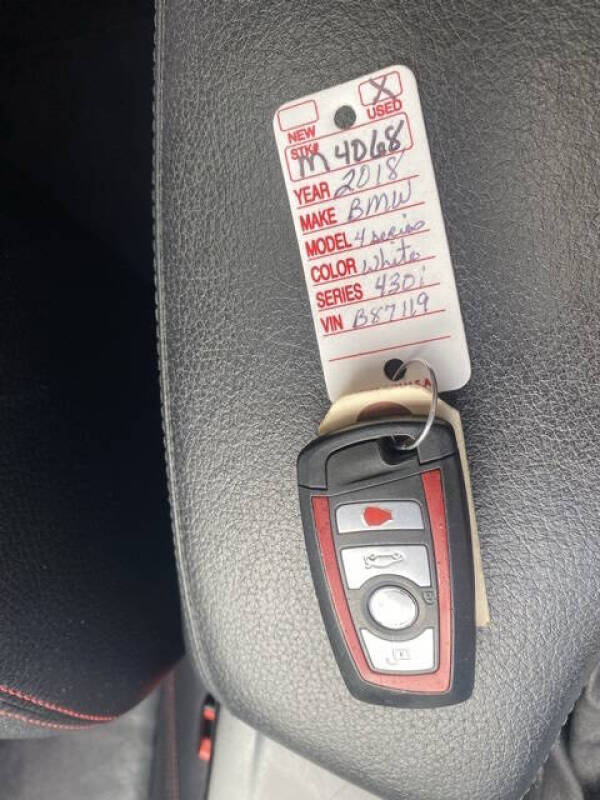 2018 BMW 4 Series 430i