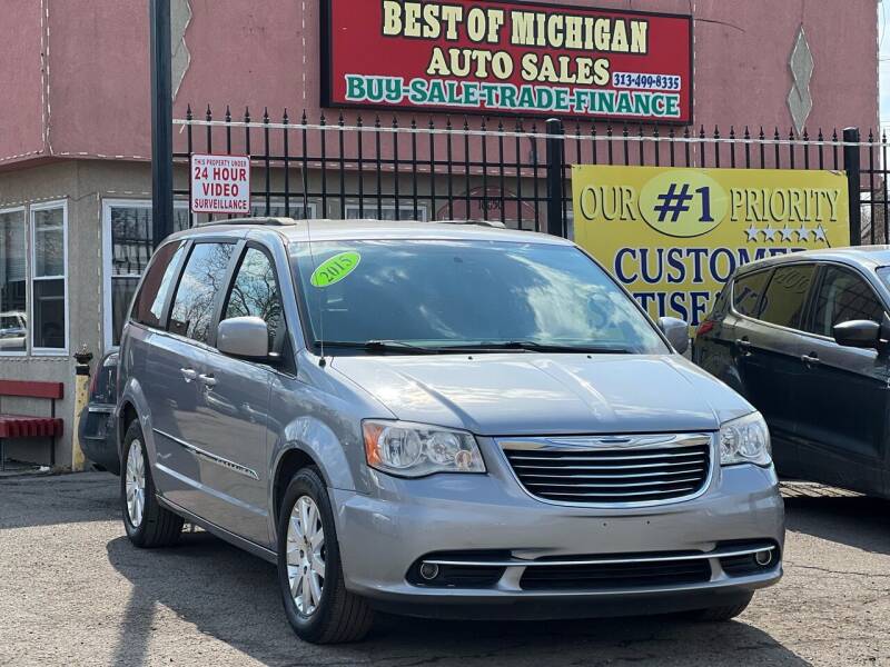 2015 Chrysler Town and Country for sale at Best of Michigan Auto Sales in Detroit MI