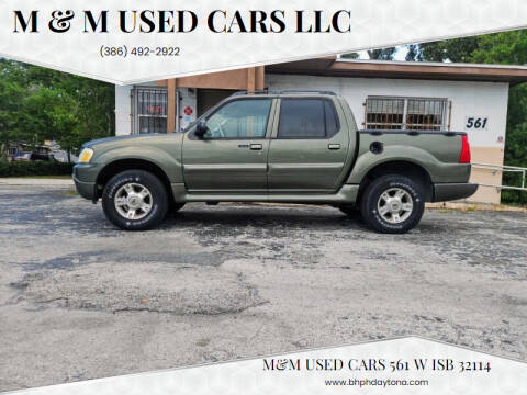2004 Ford Explorer Sport Trac for sale at M & M Used Cars LLC in Daytona Beach FL