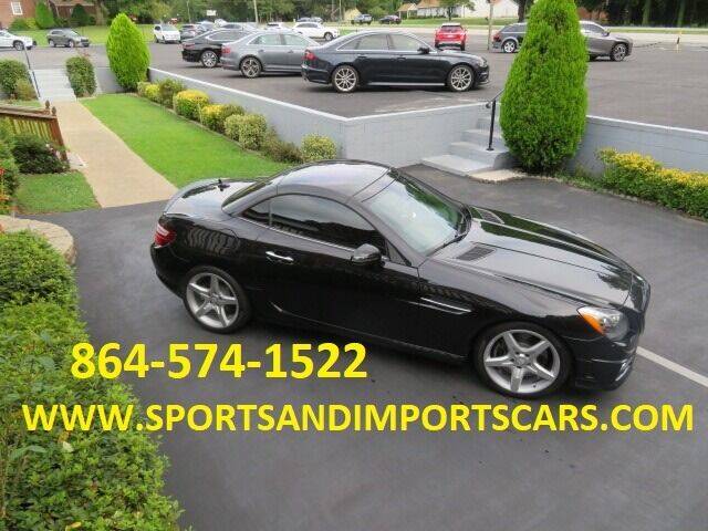2016 Mercedes-Benz SLK for sale at Sports & Imports INC in Spartanburg SC