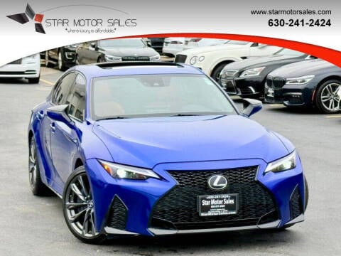 2022 Lexus IS 350 for sale at Star Motor Sales in Downers Grove IL