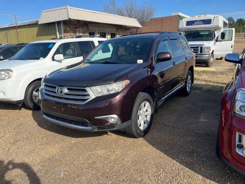 2012 Toyota Highlander for sale at southern auto credit in Grenada MS