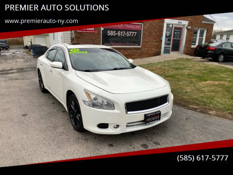 2014 Nissan Maxima for sale at PREMIER AUTO SOLUTIONS in Spencerport NY