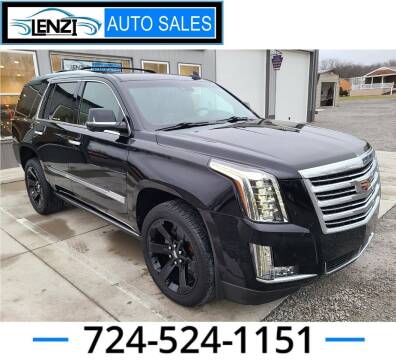 2017 Cadillac Escalade for sale at LENZI AUTO SALES in Sarver PA