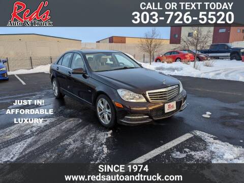 2012 Mercedes-Benz C-Class for sale at Red's Auto and Truck in Longmont CO
