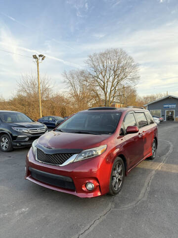 2017 Toyota Sienna for sale at Logos Motors Inc in Lawrence IN