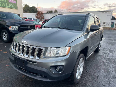 2012 Jeep Compass for sale at Brill's Auto Sales in Westfield MA