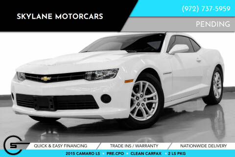 2015 Chevrolet Camaro for sale at Skylane Motorcars in Carrollton TX