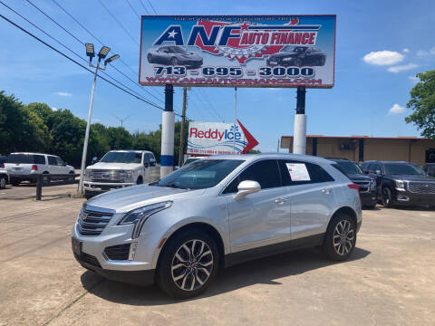 2018 Cadillac XT5 for sale at ANF AUTO FINANCE in Houston TX