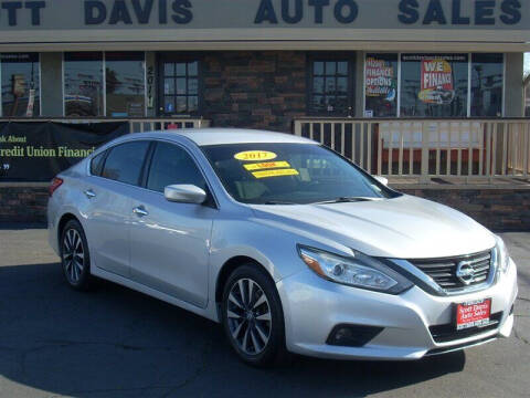 2017 Nissan Altima for sale at Scott Davis Auto Sales in Turlock CA