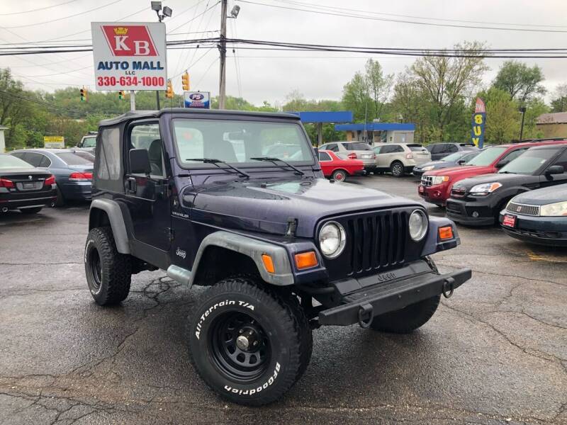 1998 Jeep Wrangler for sale at KB Auto Mall LLC in Akron OH