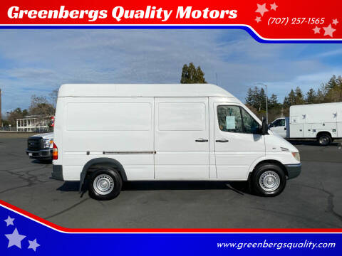 2005 Dodge Sprinter Cargo for sale at Greenbergs Quality Motors in Napa CA