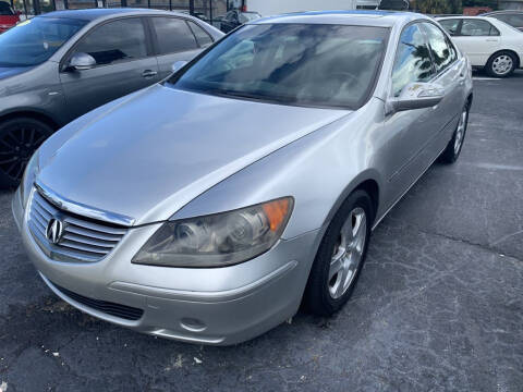 2005 Acura RL for sale at WHEEL UNIK AUTOMOTIVE & ACCESSORIES INC in Winter Park FL