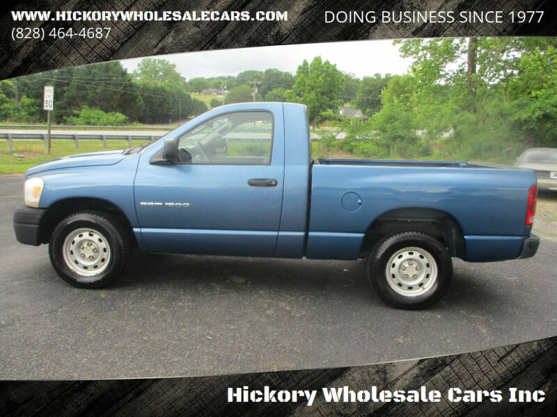 2006 Dodge Ram 1500 for sale at Hickory Wholesale Cars Inc in Newton NC