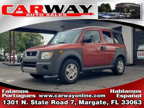 2005 Honda Element for sale at CARWAY Auto Sales in Margate FL