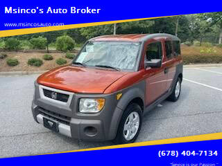 2005 Honda Element for sale at Msinco's Auto Broker in Snellville GA