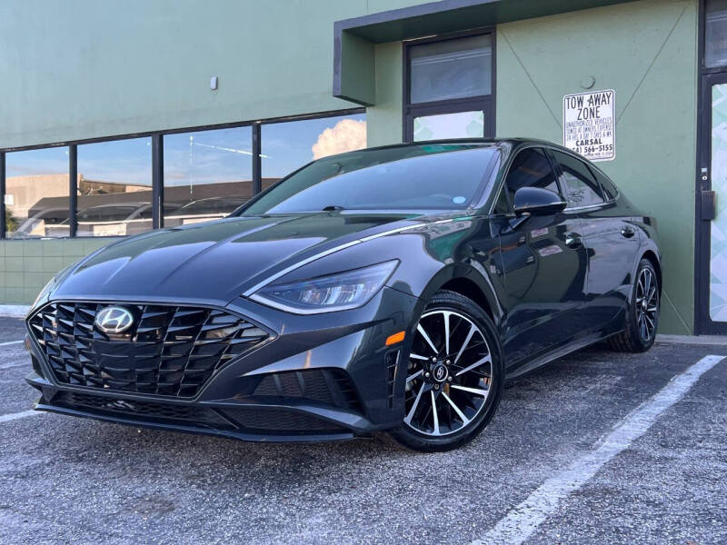 2021 Hyundai Sonata for sale at KARZILLA MOTORS in Oakland Park FL