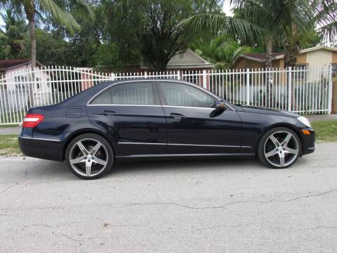 2010 Mercedes-Benz E-Class for sale at TROPICAL MOTOR CARS INC in Miami FL
