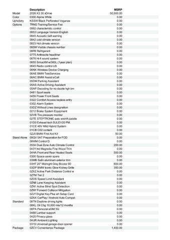 2026 BMW X3 30 xDrive