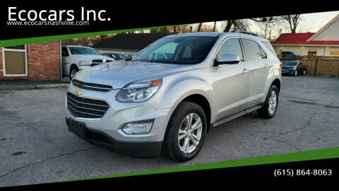 2016 Chevrolet Equinox for sale at Ecocars Inc. in Nashville TN