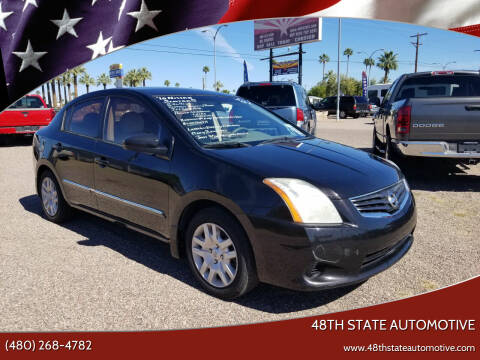 2010 Nissan Sentra for sale at 48TH STATE AUTOMOTIVE in Mesa AZ