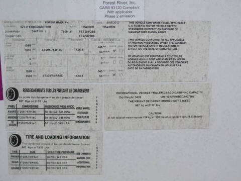 2013 Forest River Coachmen Freedom