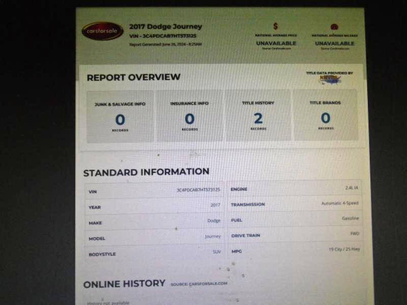2017 Dodge Journey SE