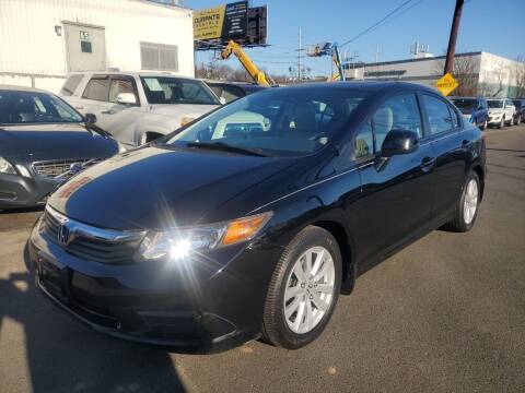 2012 Honda Civic for sale at MENNE AUTO SALES LLC in Hasbrouck Heights NJ