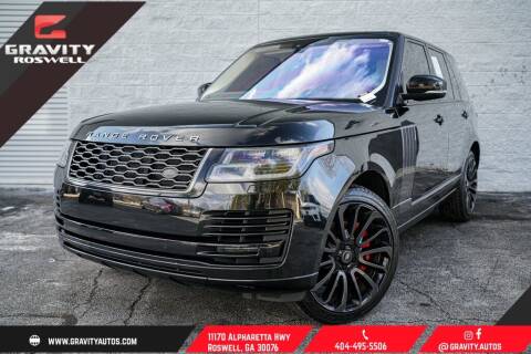 2018 Land Rover Range Rover for sale at Gravity Autos Roswell in Roswell GA